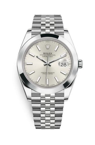 Rolex - 126300-0004  Datejust 41 Stainless Steel Smooth / Jubilee / Silver