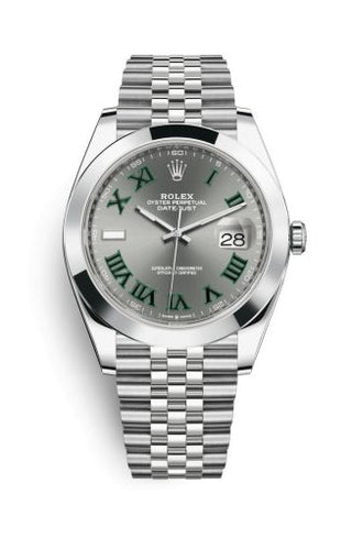 Rolex - 126300-0014  Datejust 41 Stainless Steel Smooth / Jubilee / Slate Roman