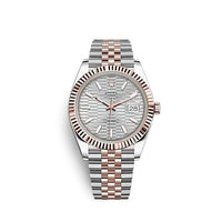 Rolex Datejust 41 Rolesor Everose - Fluted / Oyster / Slate - Fluted (126331-0018)