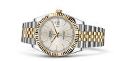 Rolex - 126333-0002  Datejust 41 Rolesor Yellow Fluted / Jubilee / Silver