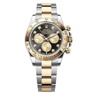 Rolex - 126503-0002  Cosmograph Daytona Stainless Steel - Yellow Gold / Black - Golden - Diamond / Oyster