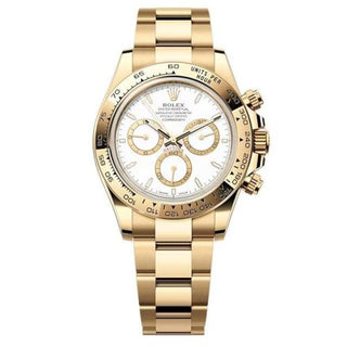 Rolex - 126508-0001  Cosmograph Daytona Yellow Gold / White / Oyster