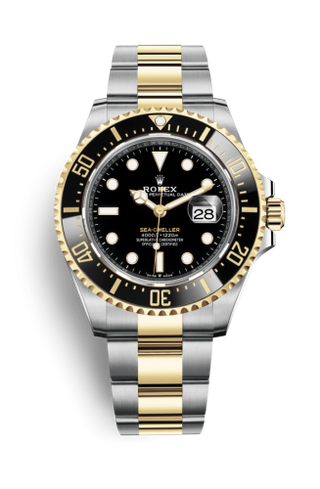 Rolex - 126603-0001  Sea-Dweller Stainless Steel / Yellow Gold / Black