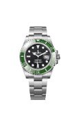 Rolex - 126610LV-0002  Submariner Date 41 Stainless Steel / Black / Green Cerachrom