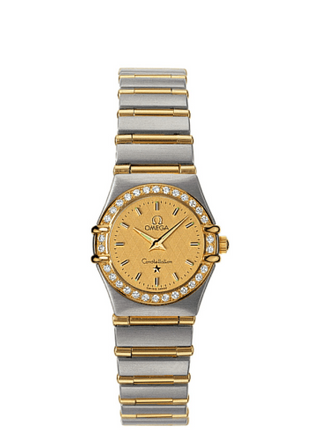 Omega - 1267.10.00  Constellation Quartz 22.5 Stainless Steel / Yellow Gold / Champagne