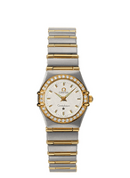 Omega Constellation Quartz 22.5 Stainless Steel / Yellow Gold / Champagne (1267.30.00)