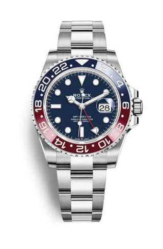 Rolex - 126719BLRO-0003  GMT-Master II White Gold / BLRO / Blue