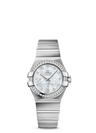 Omega - 127.15.27.20.55.001  Constellation Co‑Axial Master Chronometer 27 Small Seconds Stainless Steel / Diamond / MOP