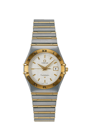 Omega - 1282.30.00  Constellation Quartz 27.5 Stainless Steel / Yellow Gold / Silver