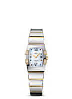 Omega Constellation Quartz 25.5 My Choice Stainless Steel / Yellow Gold / Diamond / MOP (1284.79.00)