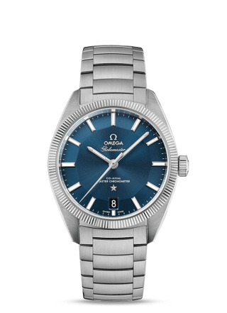 Omega - 130.30.39.21.03.001  Globemaster Stainless Steel / Blue / Bracelet