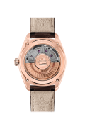 Omega - 130.53.39.21.02.001  Globemaster Sedna Gold / Silver / Leather