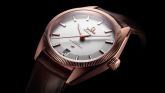 Omega - 130.53.39.21.02.001  Globemaster Sedna Gold / Silver / Leather