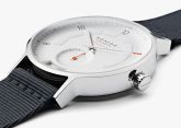 Nomos Glashütte - 1301  Autobahn Neomatik 41 Date Silver