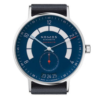 Nomos Glashütte Ahoi Datum Signal Blue (1302)