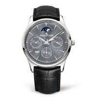 Jaeger-LeCoultre Master Ultra Thin Moon White Gold / Enamel / Alligator (130354J)