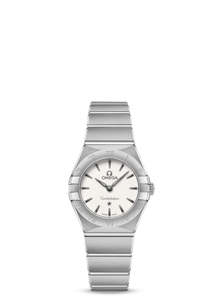 Omega - 131.10.25.60.02.001  Constellation Manhattan 25 Quartz Stainless Steel / Silver