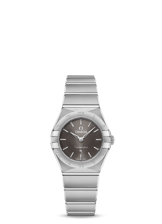 Omega - 131.10.25.60.06.001  Constellation Manhattan 25 Quartz Stainless Steel / Grey