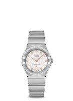 Omega Constellation Manhattan 28 Quartz Stainless Steel / Grey - Diamond (131.10.28.60.52.001)