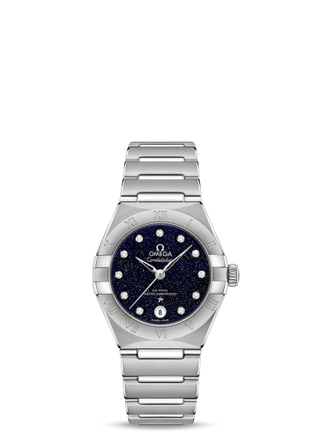 Omega - 131.10.29.20.53.001  Constellation Manhattan 29 Co-Axial Master Chronometer Stainless Steel / Aventurine