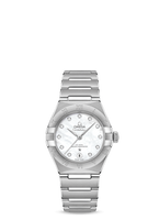 Omega Constellation Manhattan 29 Co-Axial Master Chronometer Stainless Steel / Silk Diamond / Diamond (131.10.29.20.55.001)