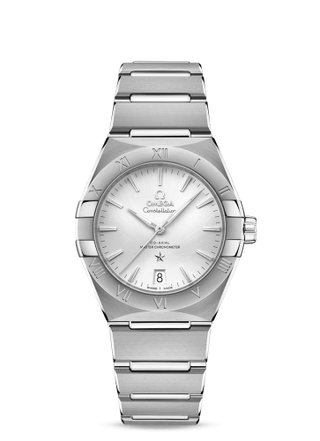 Omega - 131.10.36.20.02.001  Constellation Master Chronometer 36 Stainless Steel / Silver / Bracelet