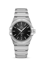 Omega Constellation Master Chronometer 39 Stainless Steel / Silver / Alligator (131.10.39.20.01.001)