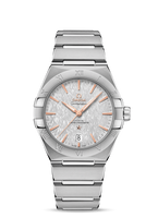 Omega Constellation Master Chronometer 39 Stainless Steel / Sedna / Silver / Alligator (131.10.39.20.06.001)