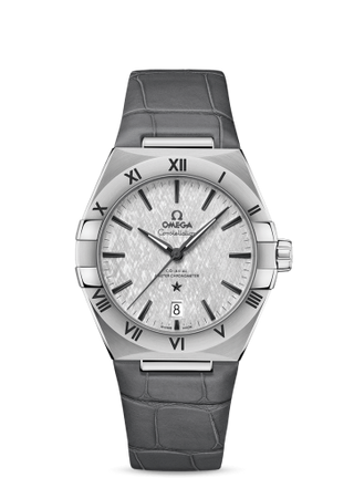 Omega - 131.13.39.20.06.001  Constellation Master Chronometer 39 Stainless Steel / Silver / Alligator