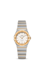 Omega Constellation Manhattan 25 Quartz Stainless Steel / Sedna Gold / Aventurine / Diamond (131.20.25.60.02.002)