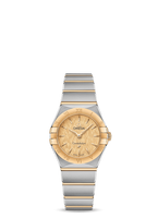 Omega Constellation Manhattan 25 Quartz Stainless Steel / Yellow Gold / MOP (131.20.25.60.08.001)