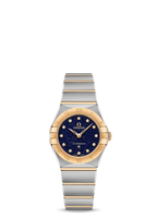 Omega Constellation Manhattan 25 Quartz Stainless Steel / Sedna Gold / Aventurine (131.20.25.60.53.001)