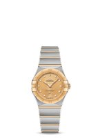 Omega Constellation Manhattan 25 Quartz Stainless Steel / Sedna Gold / Silver Diamond / Diamond (131.20.25.60.58.001)