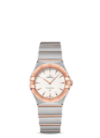 Omega Constellation Manhattan 28 Quartz Stainless Steel / Sedna Gold / Silver Diamond (131.20.28.60.02.001)