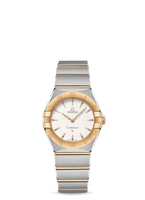 Omega Constellation Manhattan 28 Quartz Stainless Steel / Yellow Gold / MOP (131.20.28.60.02.002)