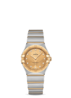 Omega Constellation Manhattan 28 Quartz Stainless Steel / Yellow Gold / Silver Diamond / Diamond (131.20.28.60.58.001)