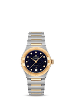 Omega Constellation Manhattan 29 Co-Axial Master Chronometer Stainless Steel / Sedna Gold / Aventurine (131.20.29.20.53.001)