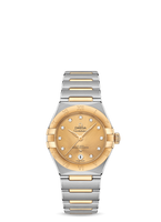 Omega Constellation Manhattan 29 Co-Axial Master Chronometer Stainless Steel / Yellow Gold / Champagne Diamond / Diamond (131.20.29.20.58.001)