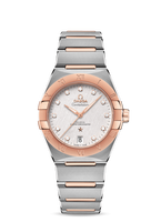 Omega Constellation Master Chronometer 36 Stainless Steel / Yellow Gold / Champagne - Diamond / Bracelet (131.20.36.20.52.001)