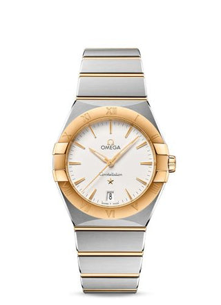 Omega - 131.20.36.60.02.002  Constellation Quartz 36 Stainless Steel / Yellow Gold / Silver / Bracelet