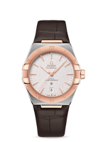 Omega Constellation Master Chronometer 39 Stainless Steel / Sedna / Brown / Alligator (131.23.39.20.02.001)