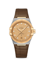 Omega Constellation Master Chronometer 39 Stainless Steel / Yellow Gold / Champagne / Bracelet (131.23.39.20.58.001)