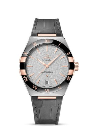 Omega - 131.23.41.21.06.001  Constellation Master Chronometer 41 Stainless Steel / Sedna Gold / Ceramic / Grey