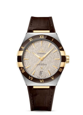 Omega - 131.23.41.21.06.002  Constellation Master Chronometer 41 Stainless Steel / Yellow Gold / Ceramic / Grey