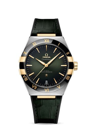 Omega - 131.23.41.21.10.001  Constellation Master Chronometer 41 Stainless Steel / Yellow Gold / Ceramic / Green