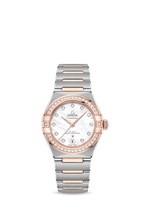 Omega Constellation Manhattan 29 Co-Axial Master Chronometer Stainless Steel / Sedna Gold / Brown Diamond / Diamond (131.25.29.20.55.001)