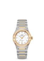 Omega Constellation Manhattan 29 Co-Axial Master Chronometer Stainless Steel / Yellow Gold / MOP (131.25.29.20.55.002)