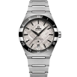 Omega - 131.30.41.21.99.001  Constellation Master Chronometer 41 Stainless Steel - Ceramic /  Silver Meteorite