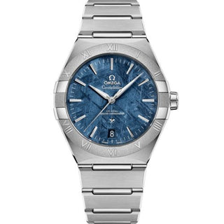 Omega - 131.30.41.21.99.003  Constellation Master Chronometer 41 Stainless Steel / Blue Meteorite