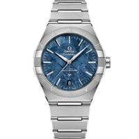 Omega Constellation Master Chronometer 41 Stainless Steel - Ceramic /  Silver Meteorite (131.30.41.21.99.003)